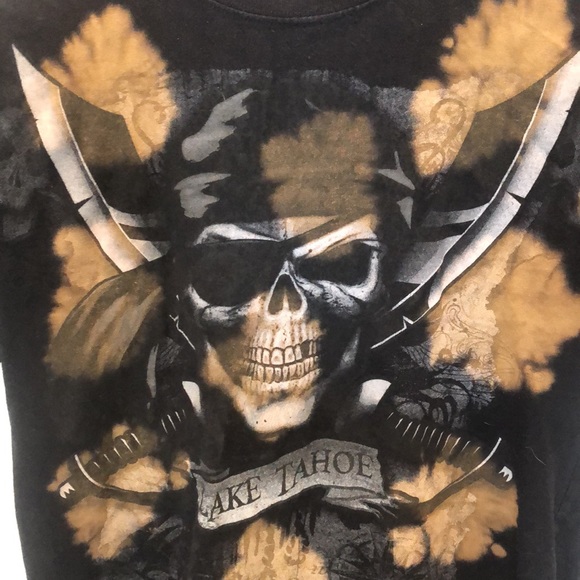 Boys Kid U Not Pirate Lake Tahoe Short Sleeve Tee Shirt - Picture 2 of 4